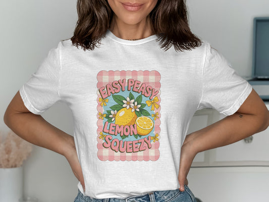 Easy Peasy Lemon Squeezy Graphic Tee product
