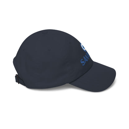 Santorini Evil Eye Dad Cap – Greek Island Embroidered Baseball Hat