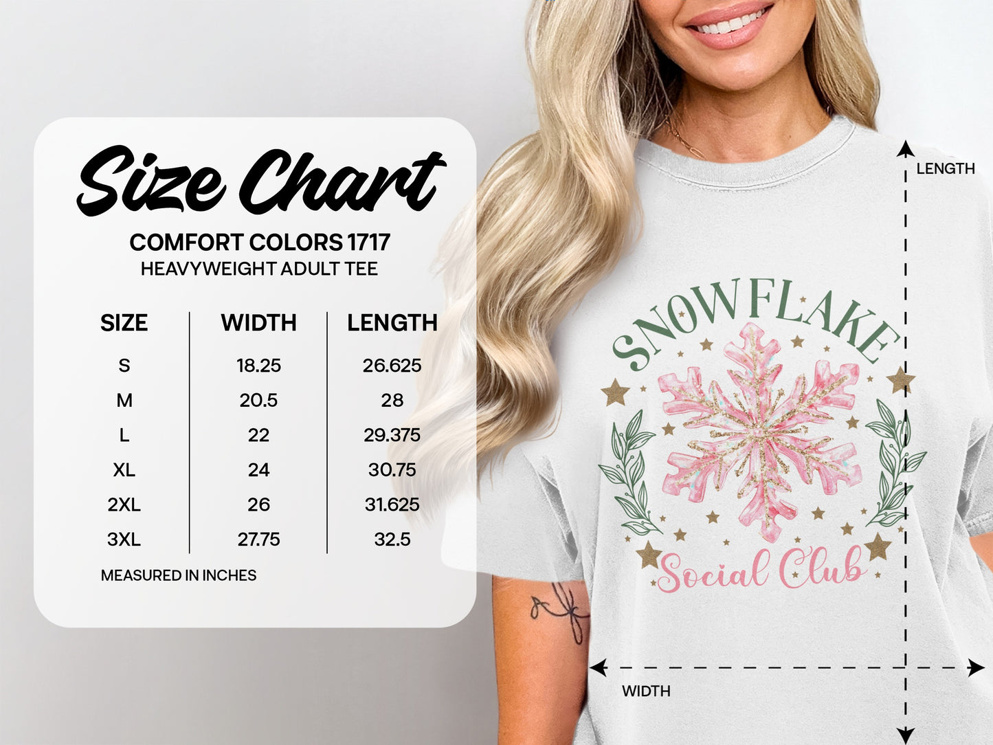 Snowflake Social Club Graphic Tee product type