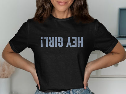 HEY GIRL! Graphic Tee Casual Clothing T-shirt product