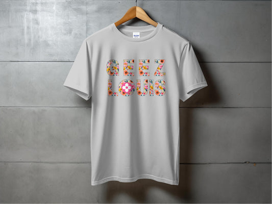 Geez Louis Colorful Graphic White Apparel product