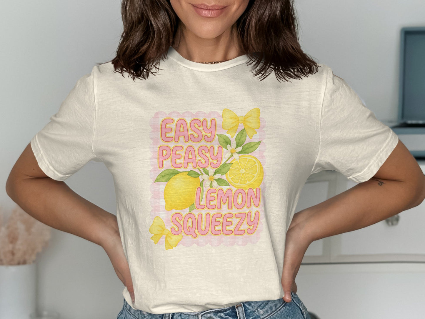 Easy Peasy Lemon Squeezy Graphic T-shirt product type