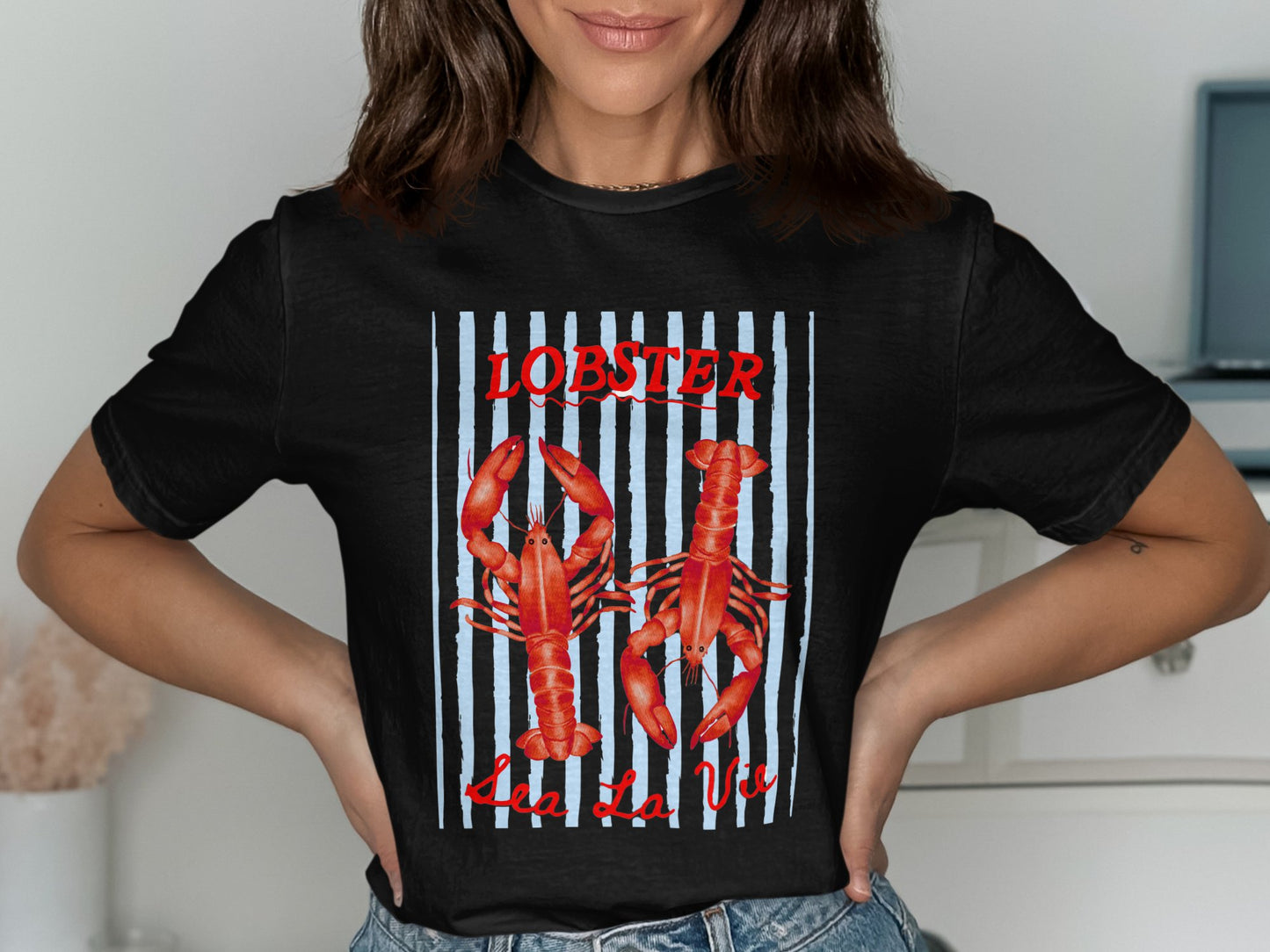 Lobster Sea La Vie Graphic Printed Shirt product type
