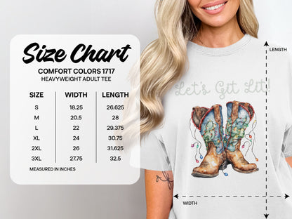 Let's Get Lit Cowboy Boots Adult Tee product