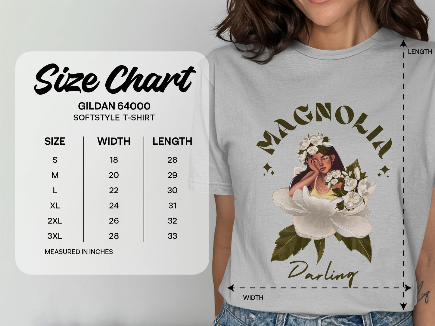 Magnolia Darling Softstyle T-shirt product
