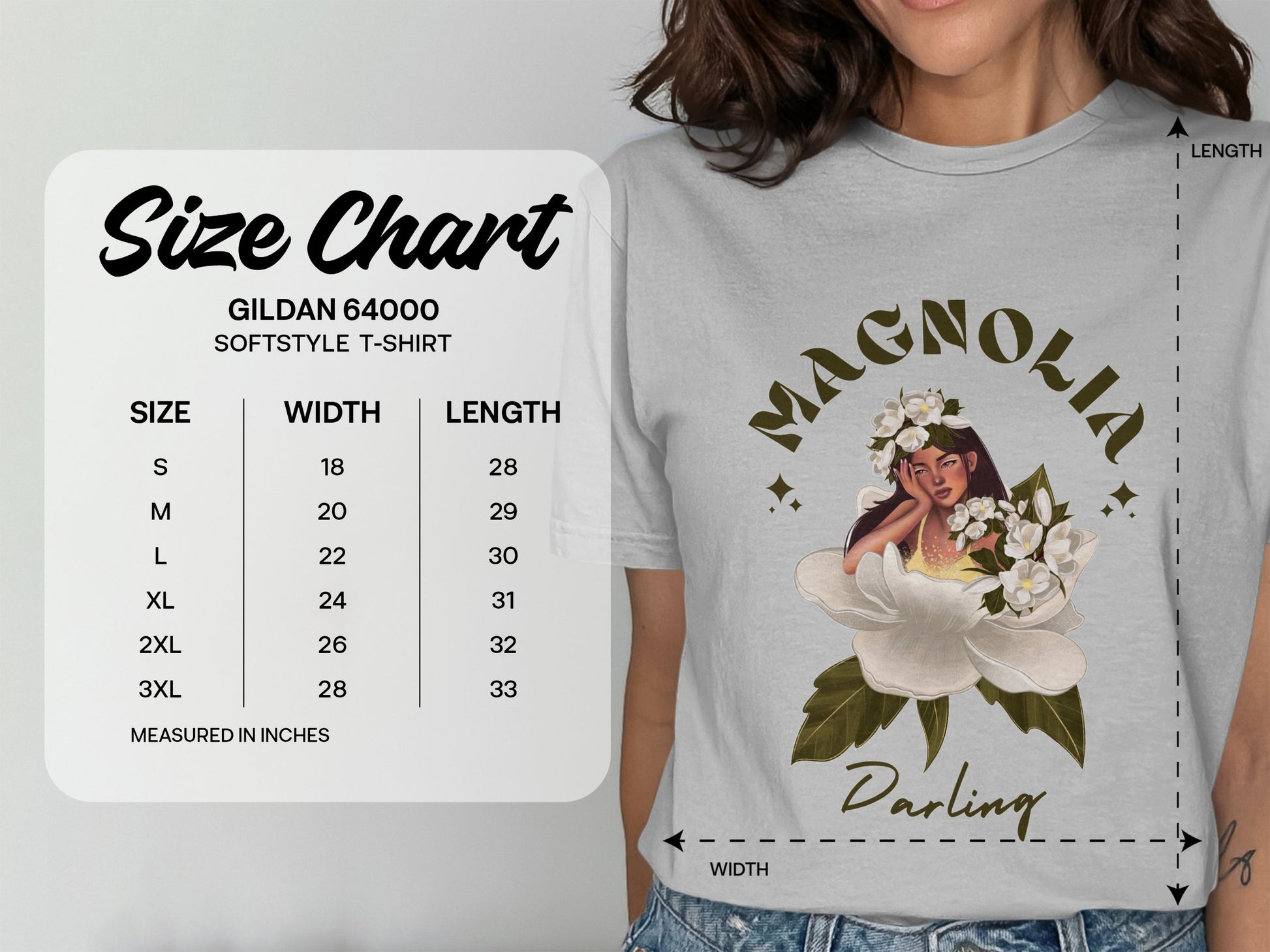 Magnolia Darling Softstyle T-shirt product