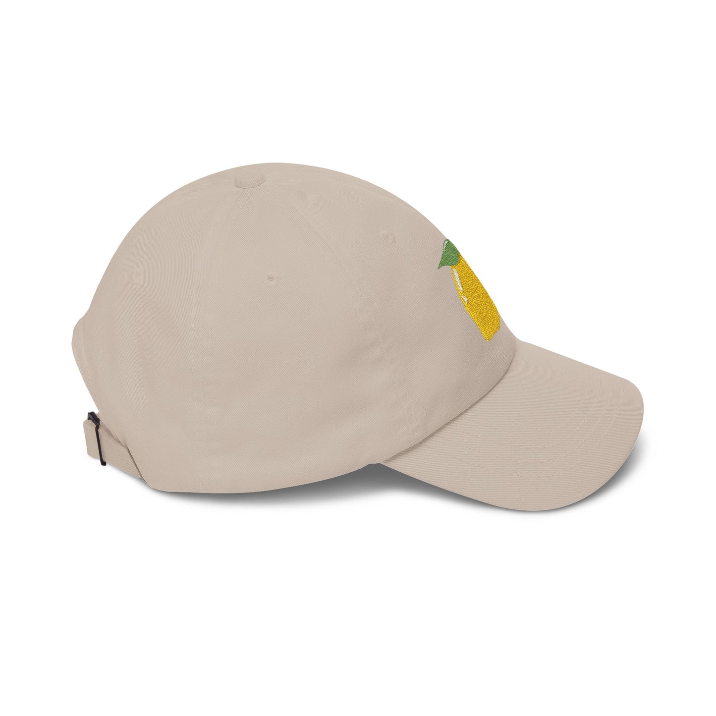 Lemon Embroidered Dad Cap Amalfi Capri Sicily Lemon Baseball Hat