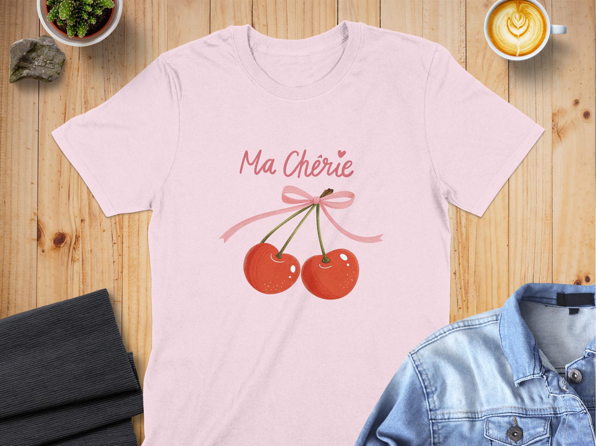 Ma Chérie Cute Cherry Graphic Tee product