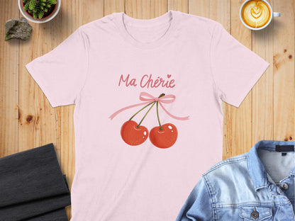 Ma Chérie Cute Cherry Graphic Tee product