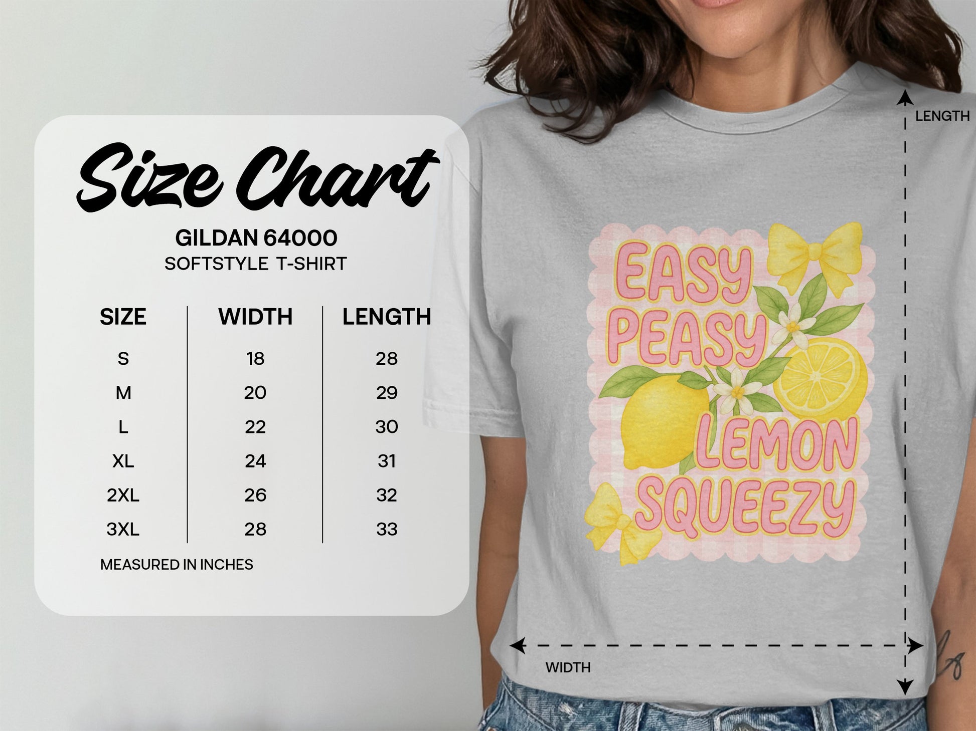 Easy Peasy Lemon Squeezy Graphic T Shirt product