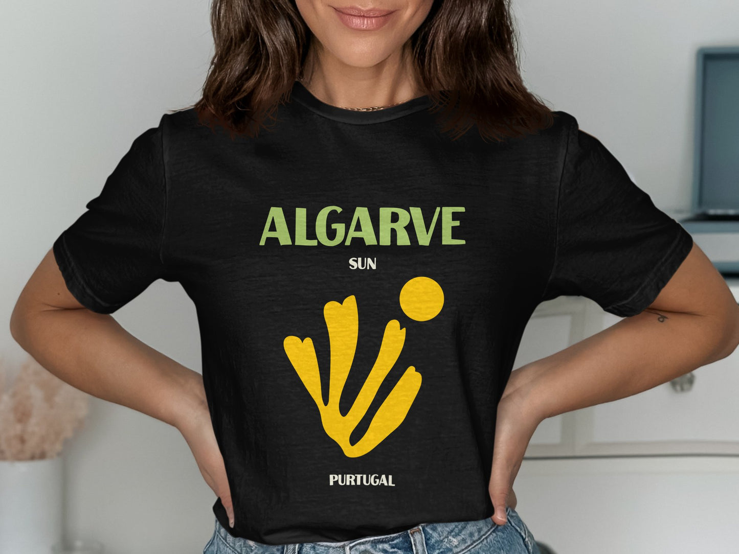 Algarve Sun Portugal Graphic Tee product type