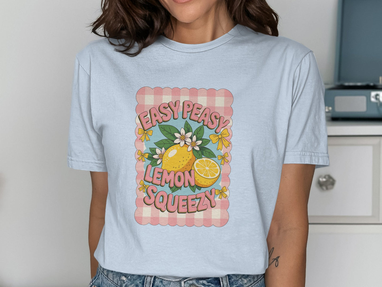 Easy Peasy Lemon Squeezy Graphic T-shirt product type