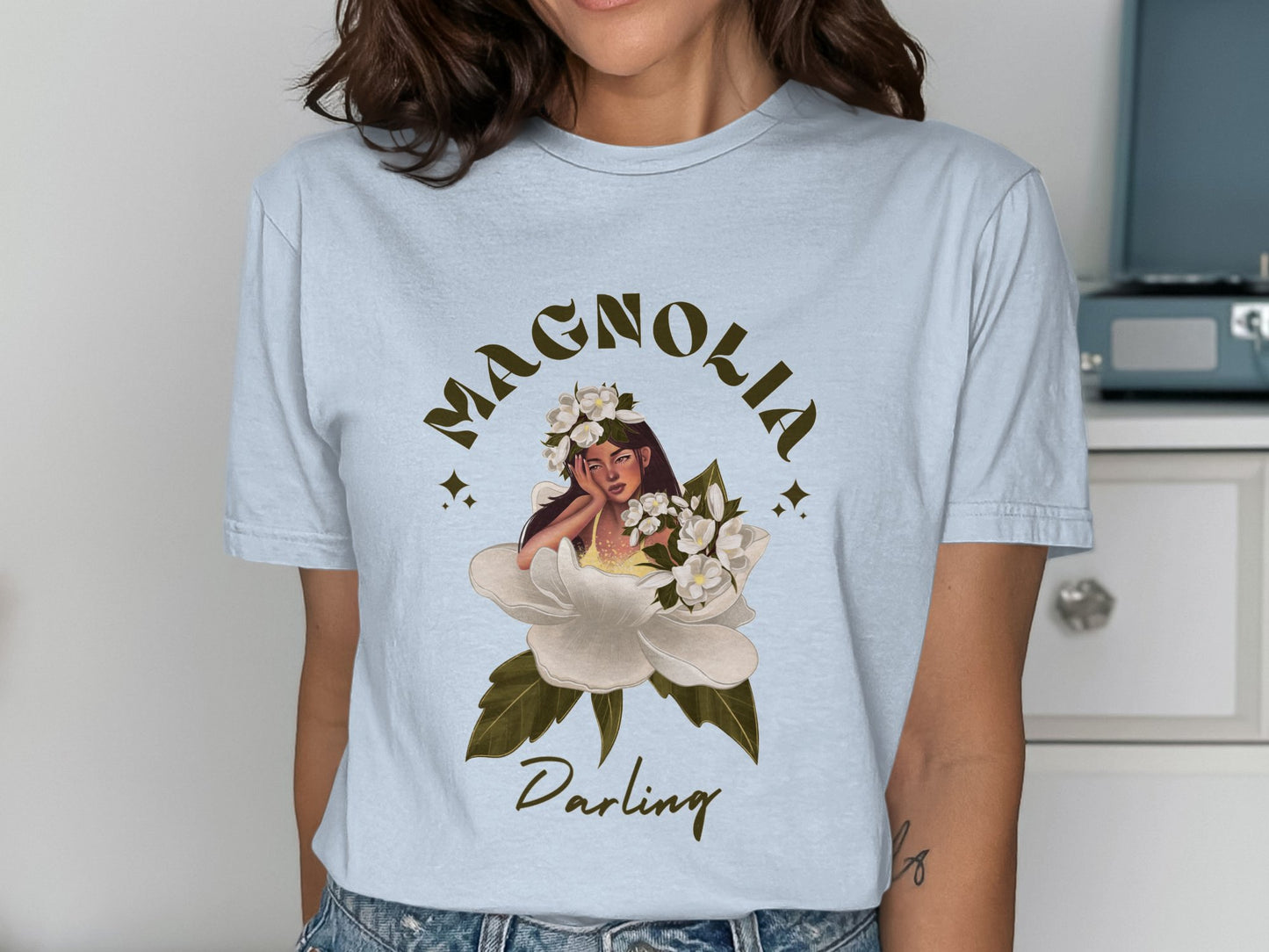 Magnolia Darling Illustration T-Shirt product