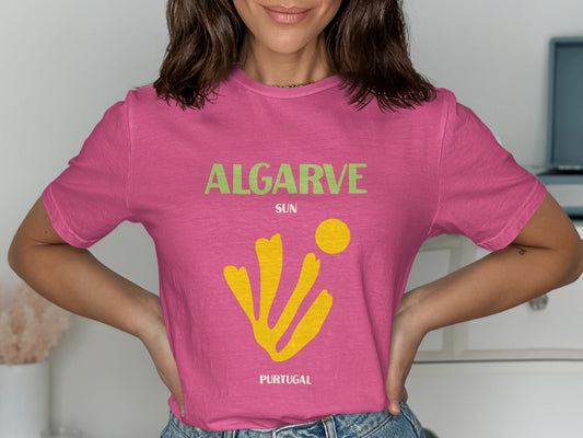 Algarve Sun Portugal Graphic Print T-Shirt product