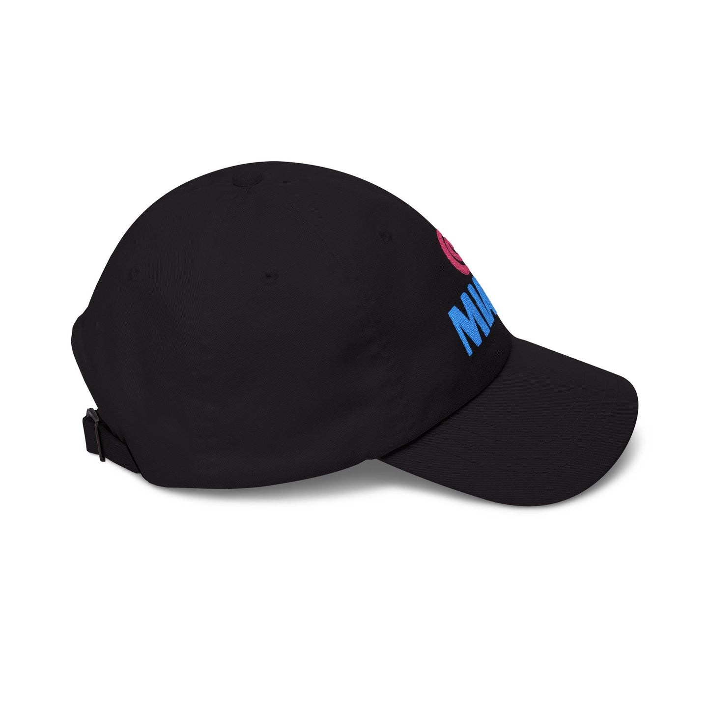 Miami Embroidered Dad Cap — Retro Coastal Baseball Hat