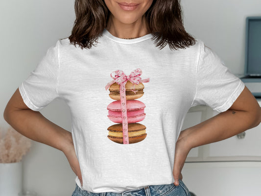 Delicious Macarons Printed Graphic T-Shirt product