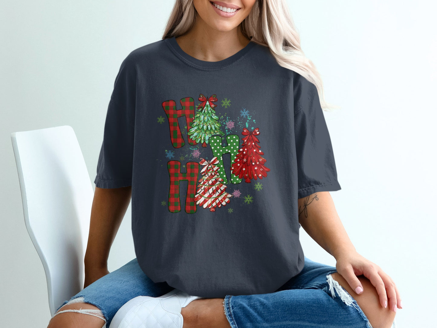 Festive Christmas Theme Graphic Tee product