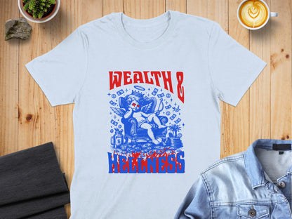 Wealth and Wellness Graphic T-Shirt product type