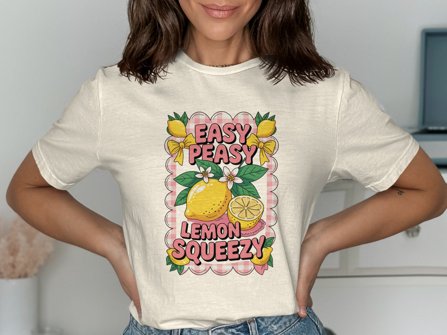 Easy Peasy Lemon Squeezy Graphic T-shirt product