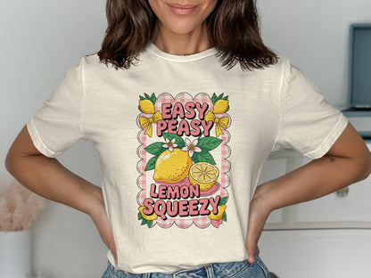 Easy Peasy Lemon Squeezy Graphic T-shirt product