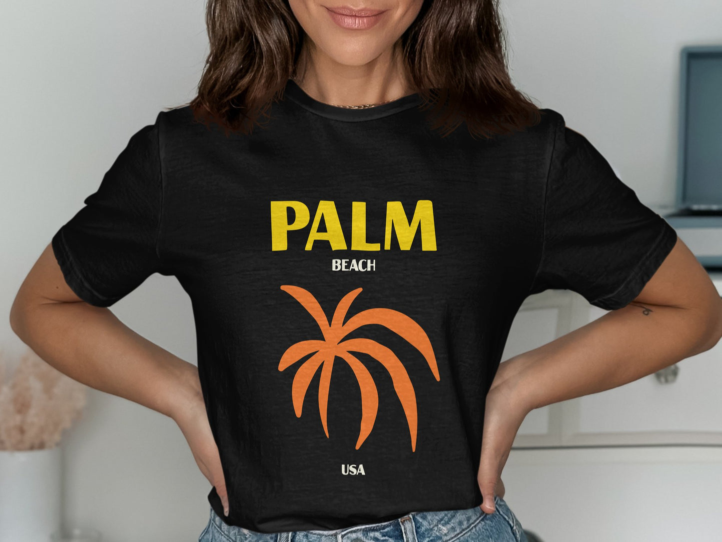 Palm Beach USA Graphic Design T-Shirt product type