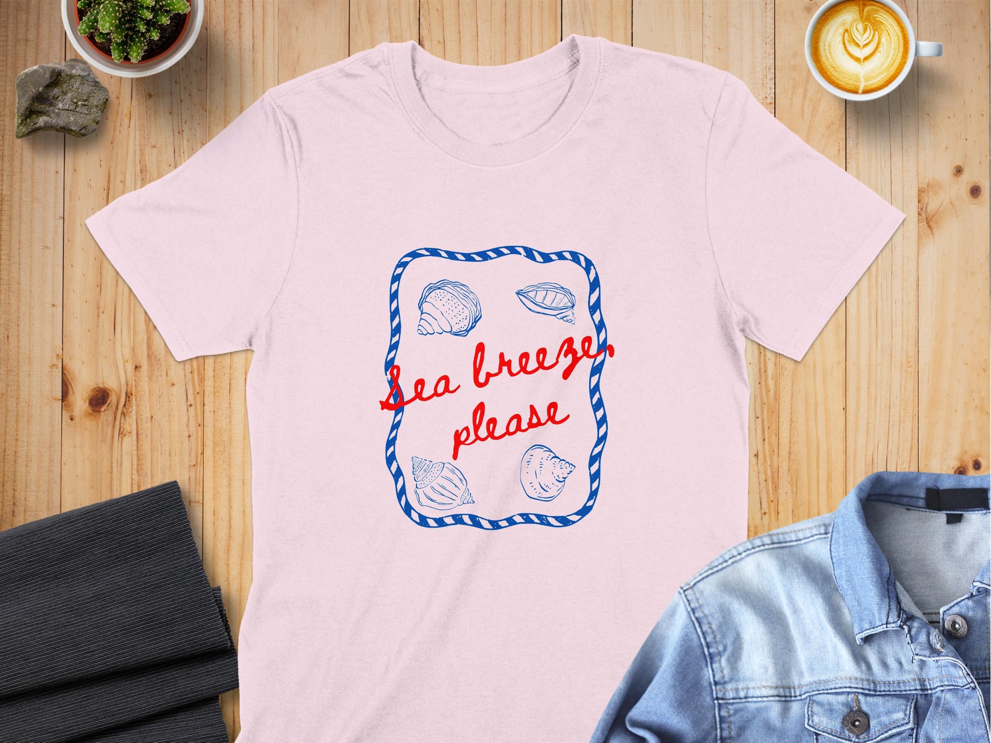 Sea Breeze Please Graphic T-Shirt product type