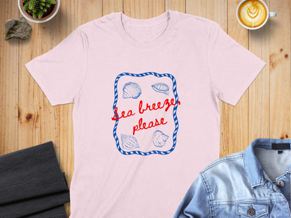 Sea Breeze Please Graphic T-Shirt product type