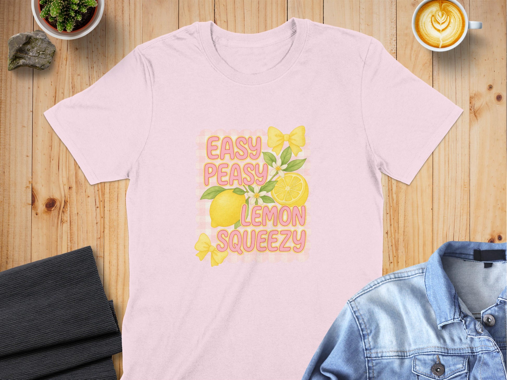 Easy Peasy Lemon Squeezy Graphic T-Shirt product