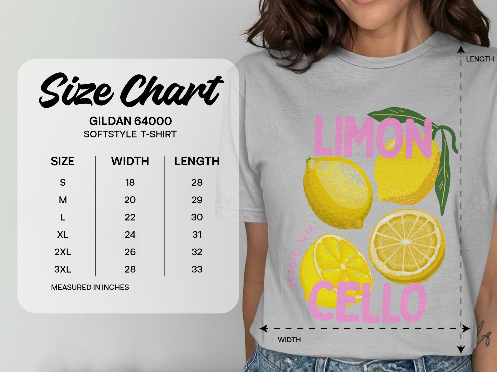 Lemon Cello Design Softstyle T-Shirt product