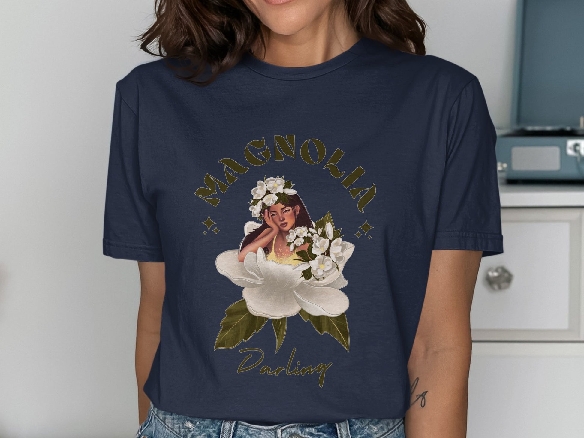 Magnolia Darling Graphic T-Shirt product