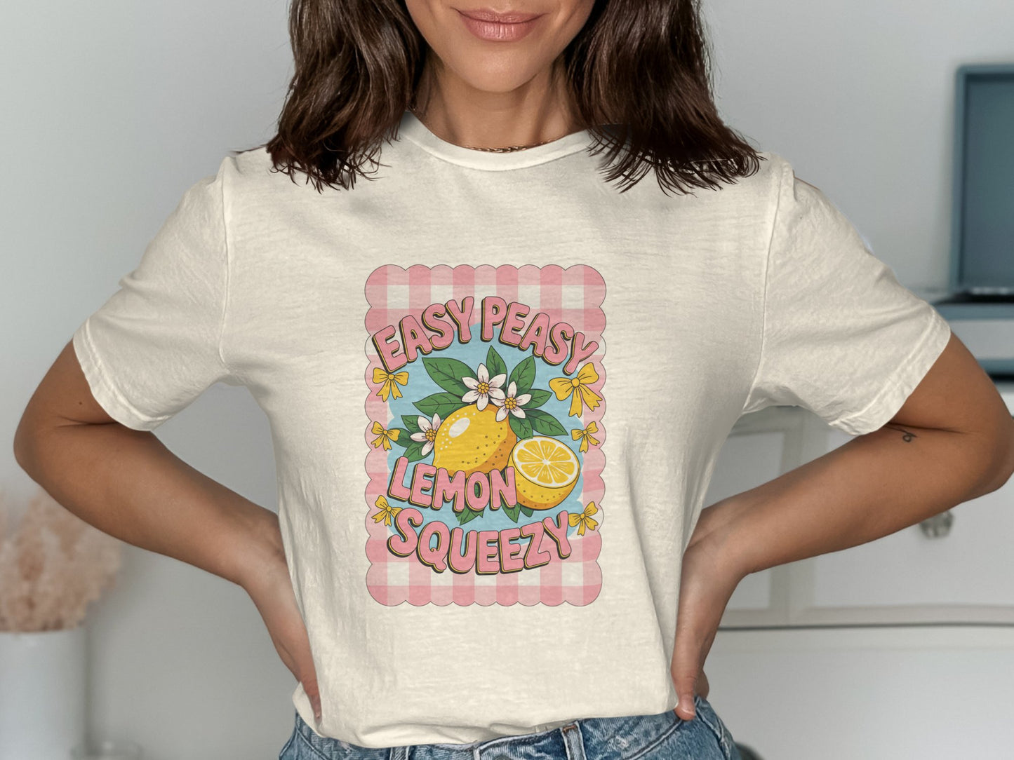 Easy Peasy Lemon Squeezy Graphic T-shirt product type