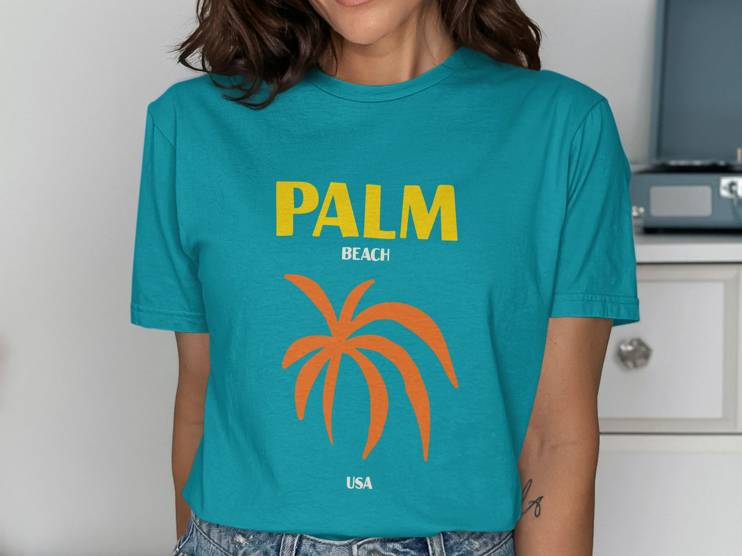 Palm Beach USA Graphic T-Shirt Casual Clothing product type