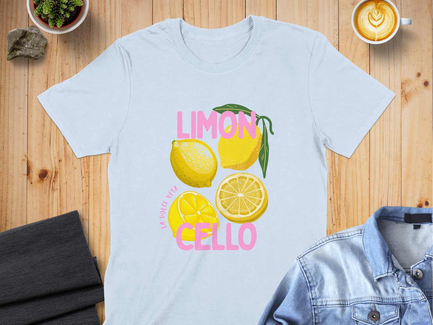 Refreshing Lemon Design Limoncello T-Shirt product type