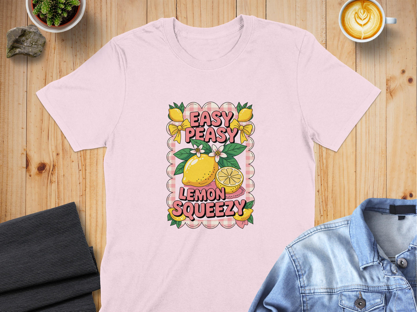 Easy Peasy Lemon Squeezy Graphic T-shirt product type