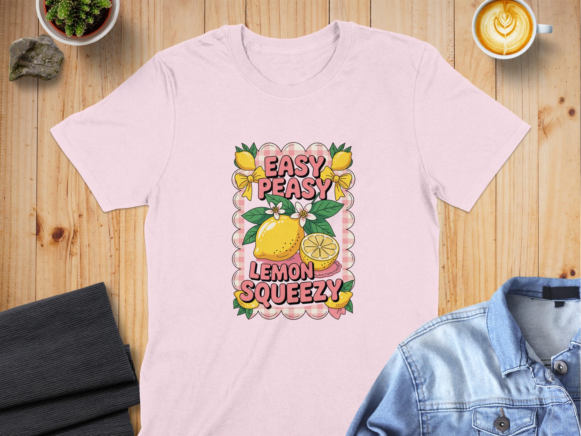 Easy Peasy Lemon Squeezy Graphic T-shirt product type
