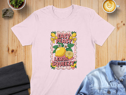 Easy Peasy Lemon Squeezy Graphic T-shirt product type