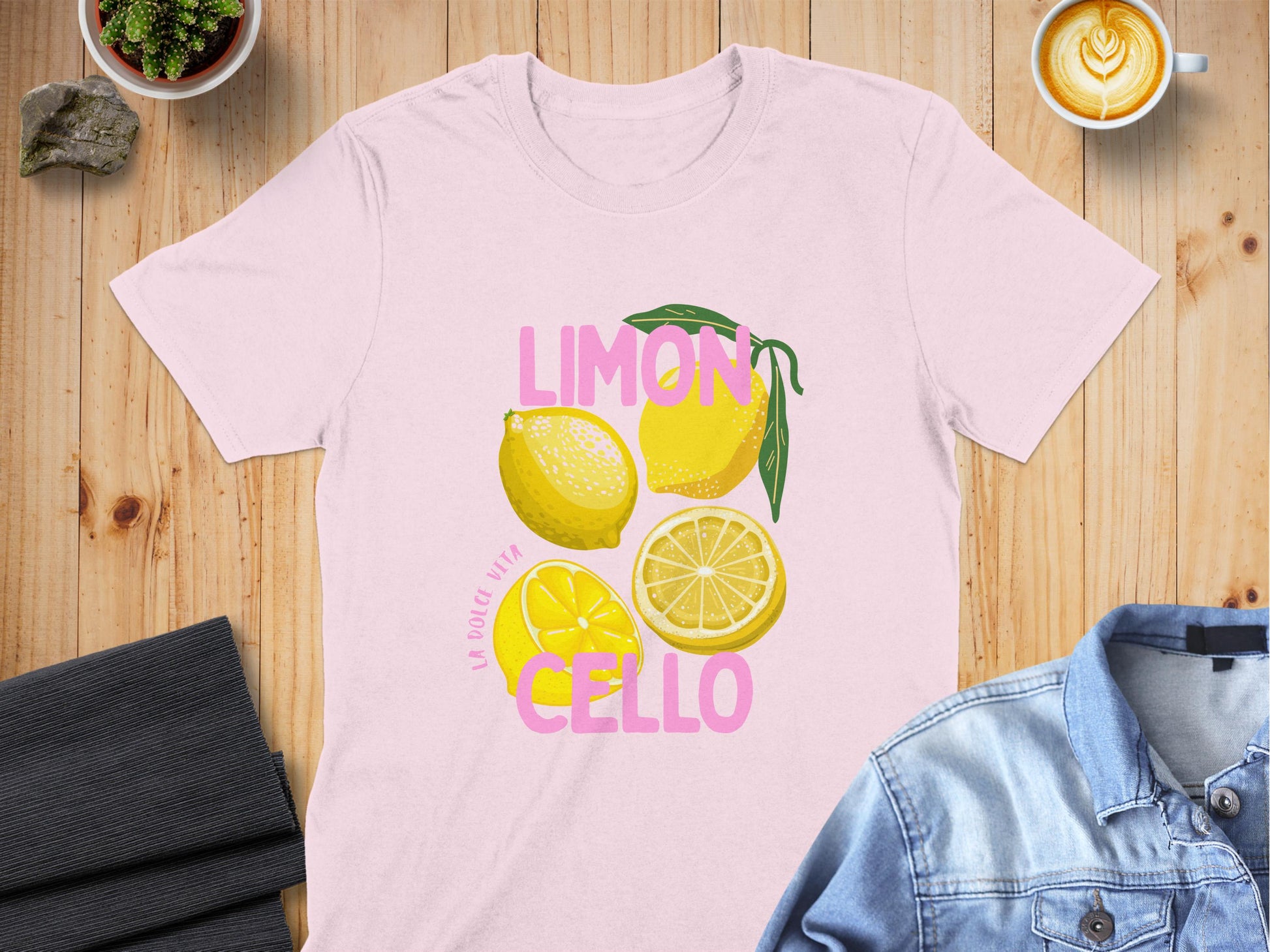 Limoncello Pink Graphic Short Sleeve T-Shirt product