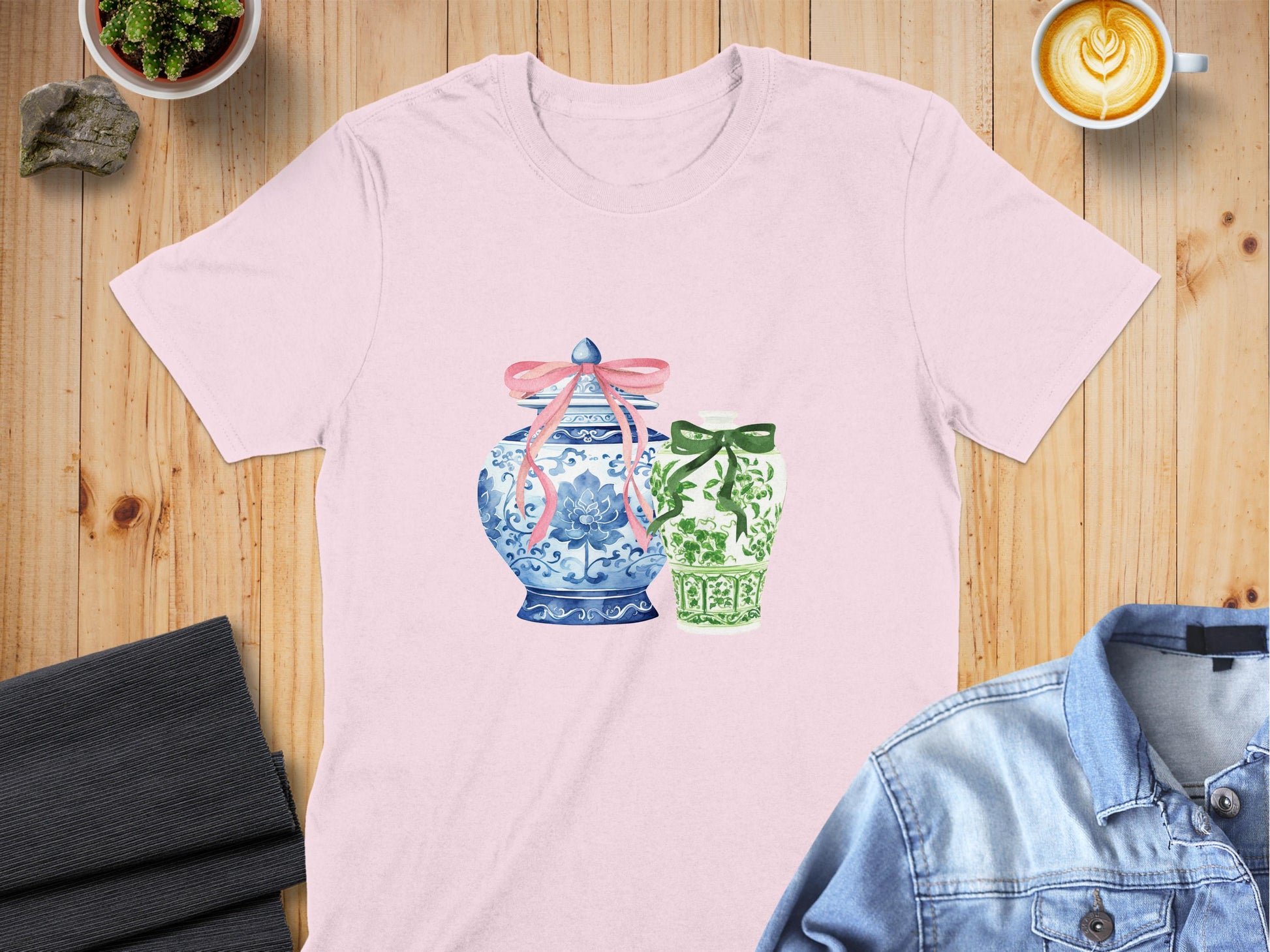 Vintage-Inspired Decorative Vase Graphic T-shirt product