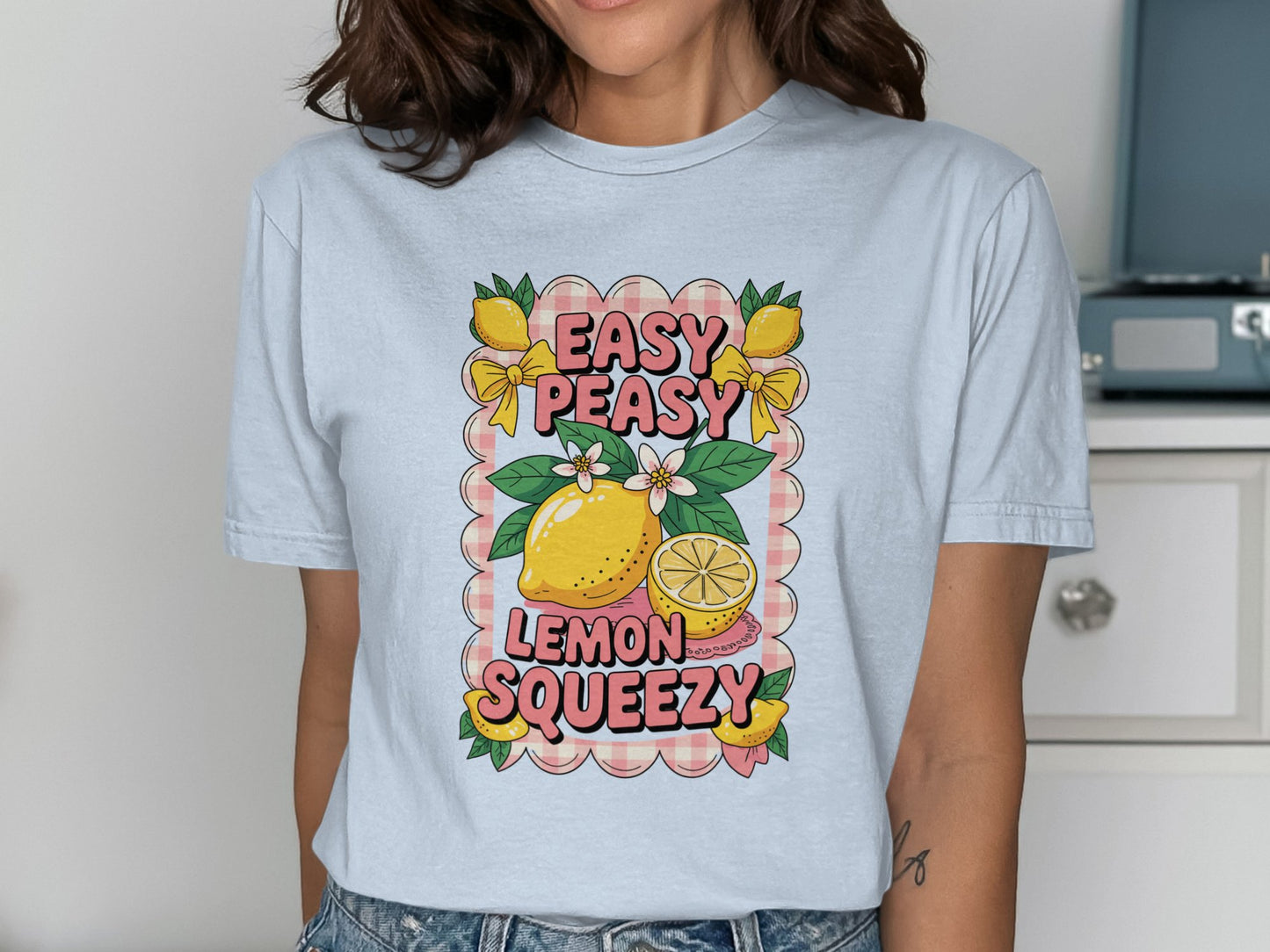 Easy Peasy Lemon Squeezy Graphic T-Shirt product type