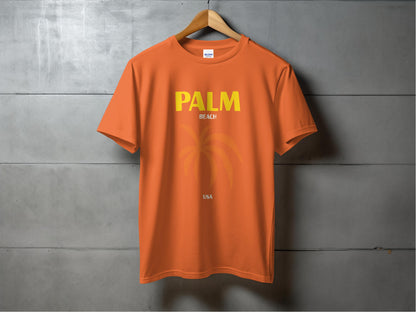 Palm Beach USA Printed Orange T-Shirt product