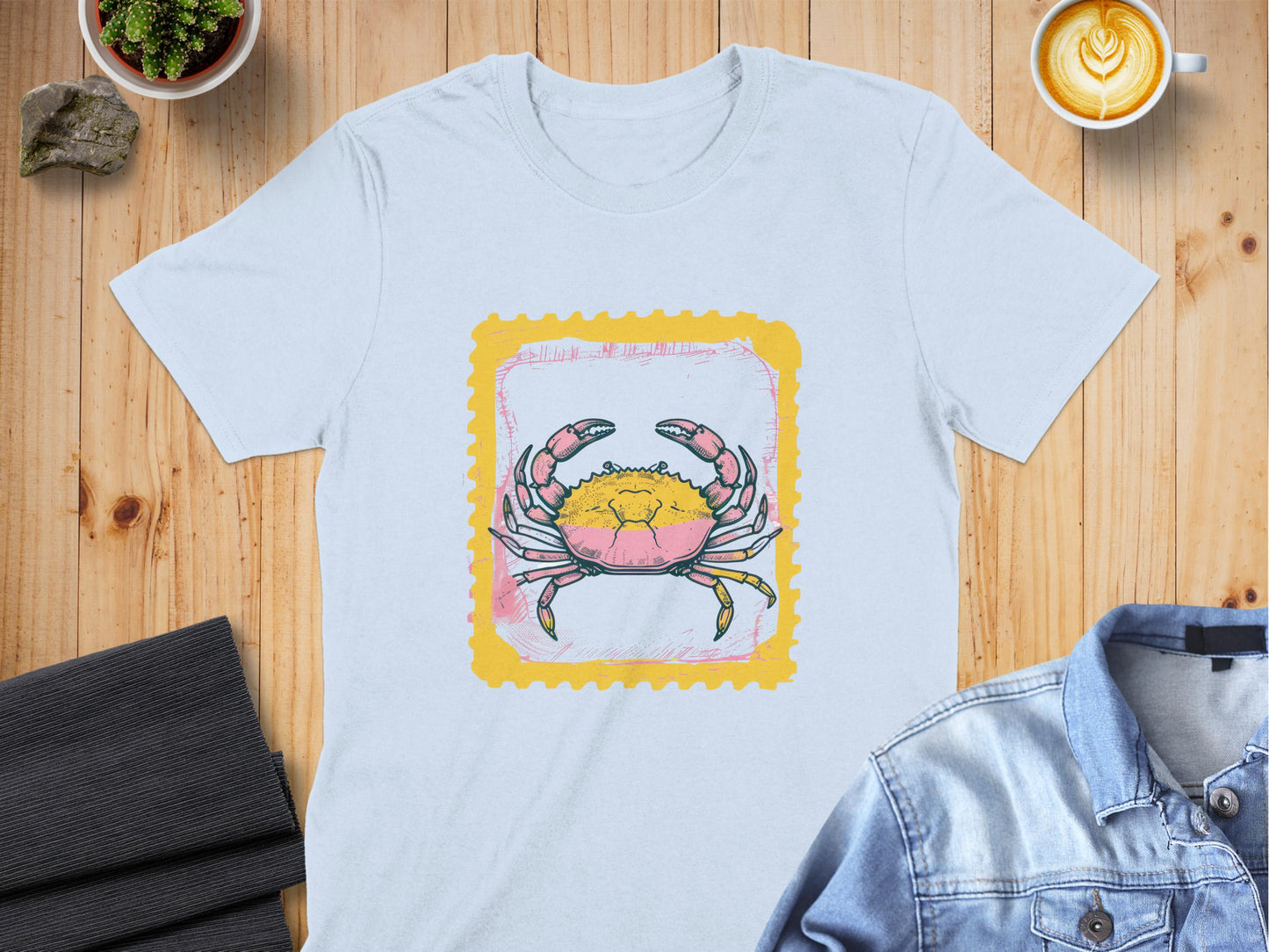 Vintage Illustration Crab Graphic Tee product type