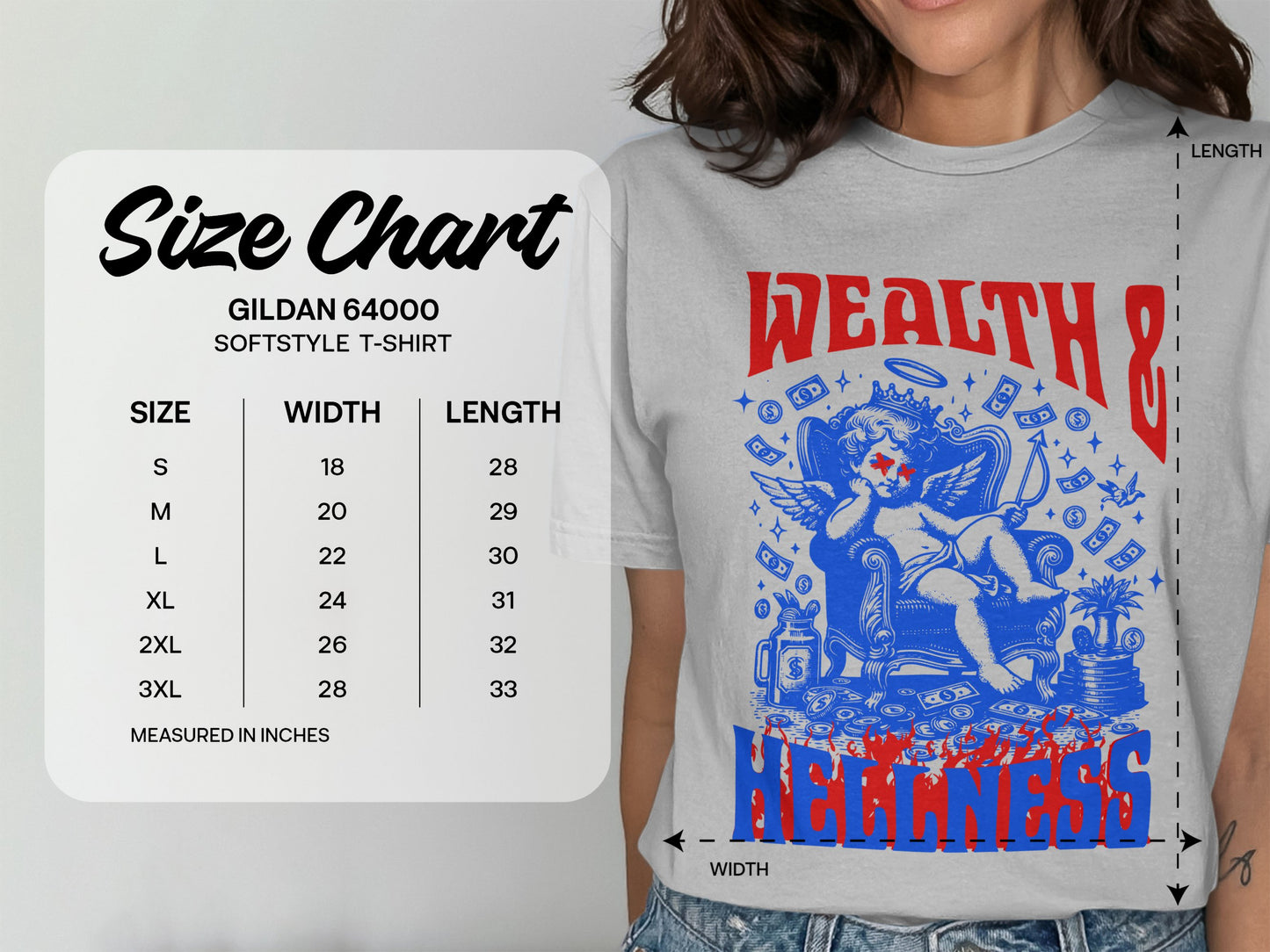 Wealth and Wellness Graphic T-Shirt product type