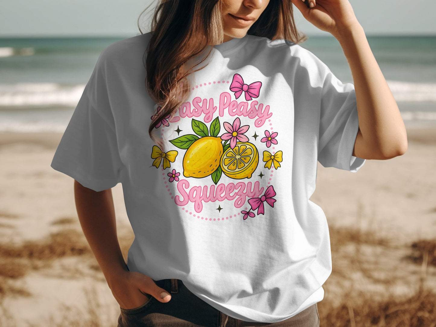 Easy Peasy Squeezy Lemons T-Shirt product type