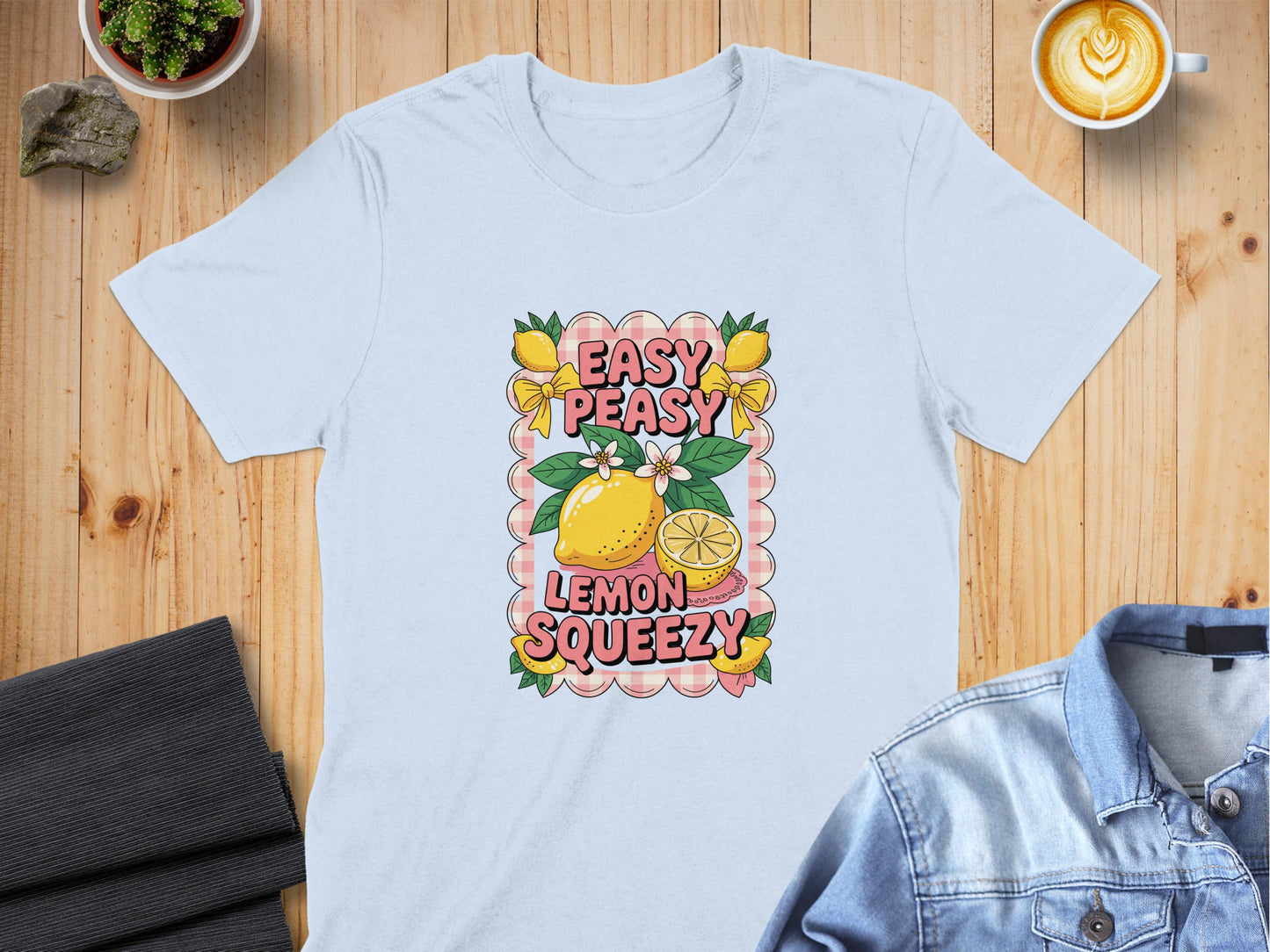 Easy Peasy Lemon Squeezy Graphic T-Shirt product type