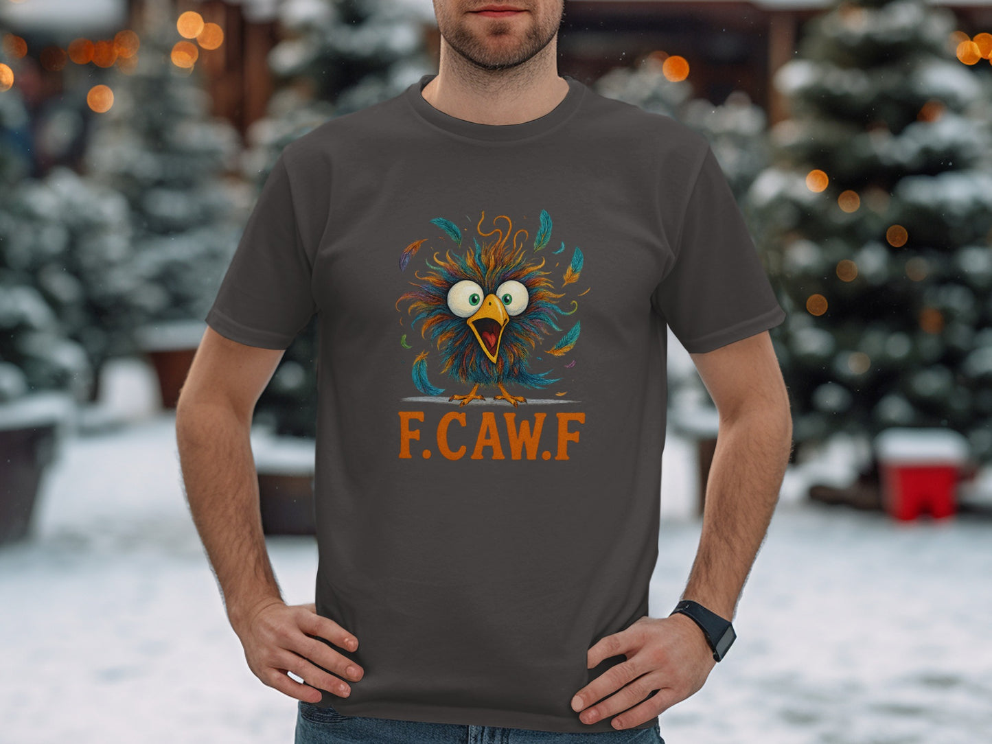 Funny Bird F.CAW.F Graphic Tee shirt product type