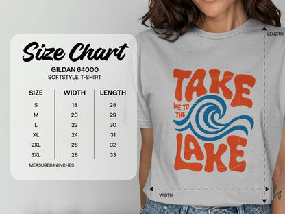 Take Me to the Lake Graphic T-Shirt product type