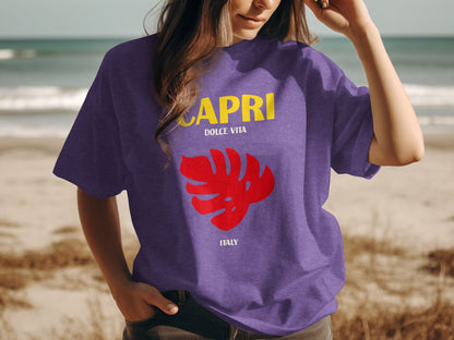 Capri Dolce Vita Italy Graphic Print Shirt product