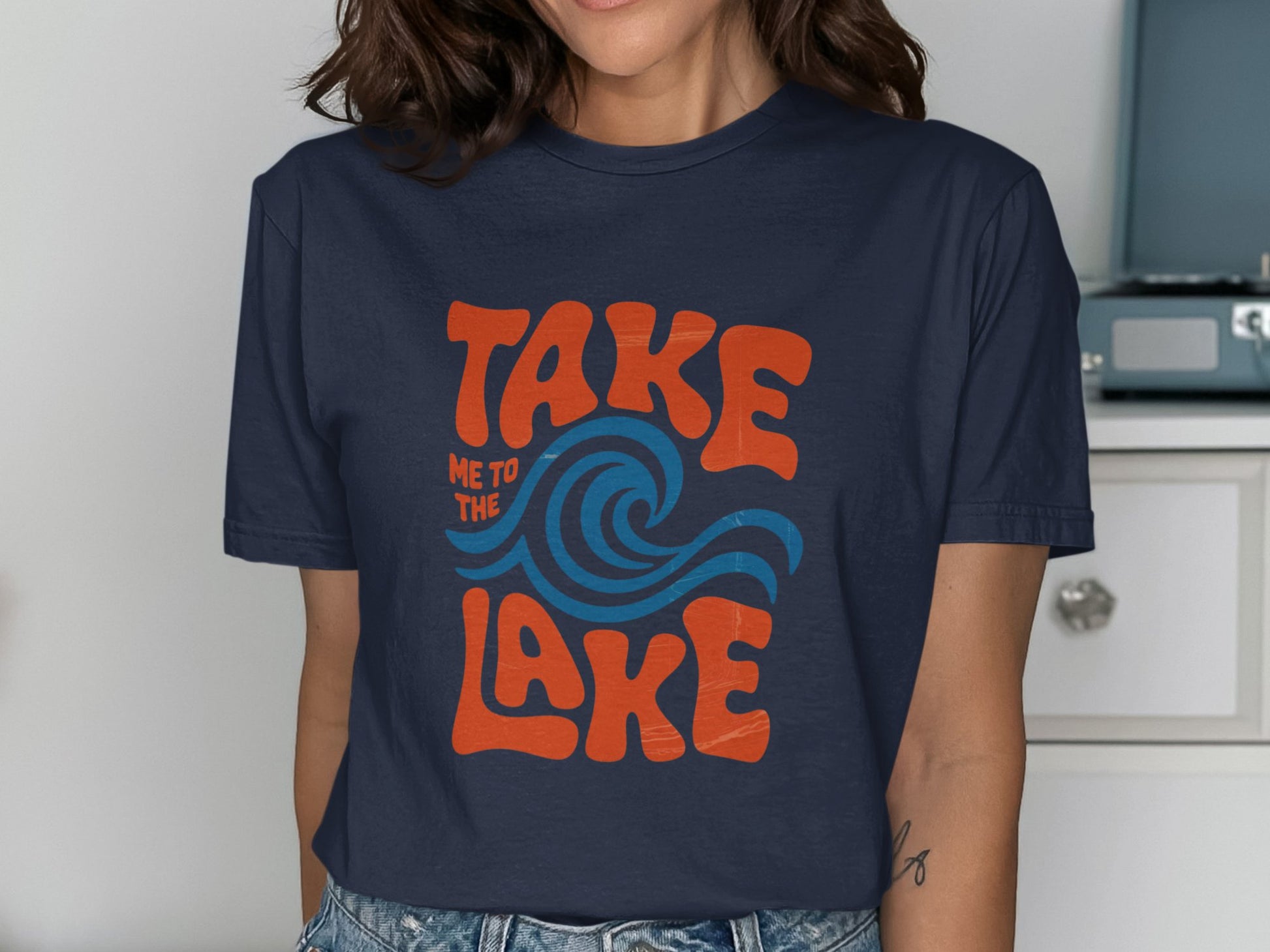 Take Me To The Lake Graphic T-Shirt product type