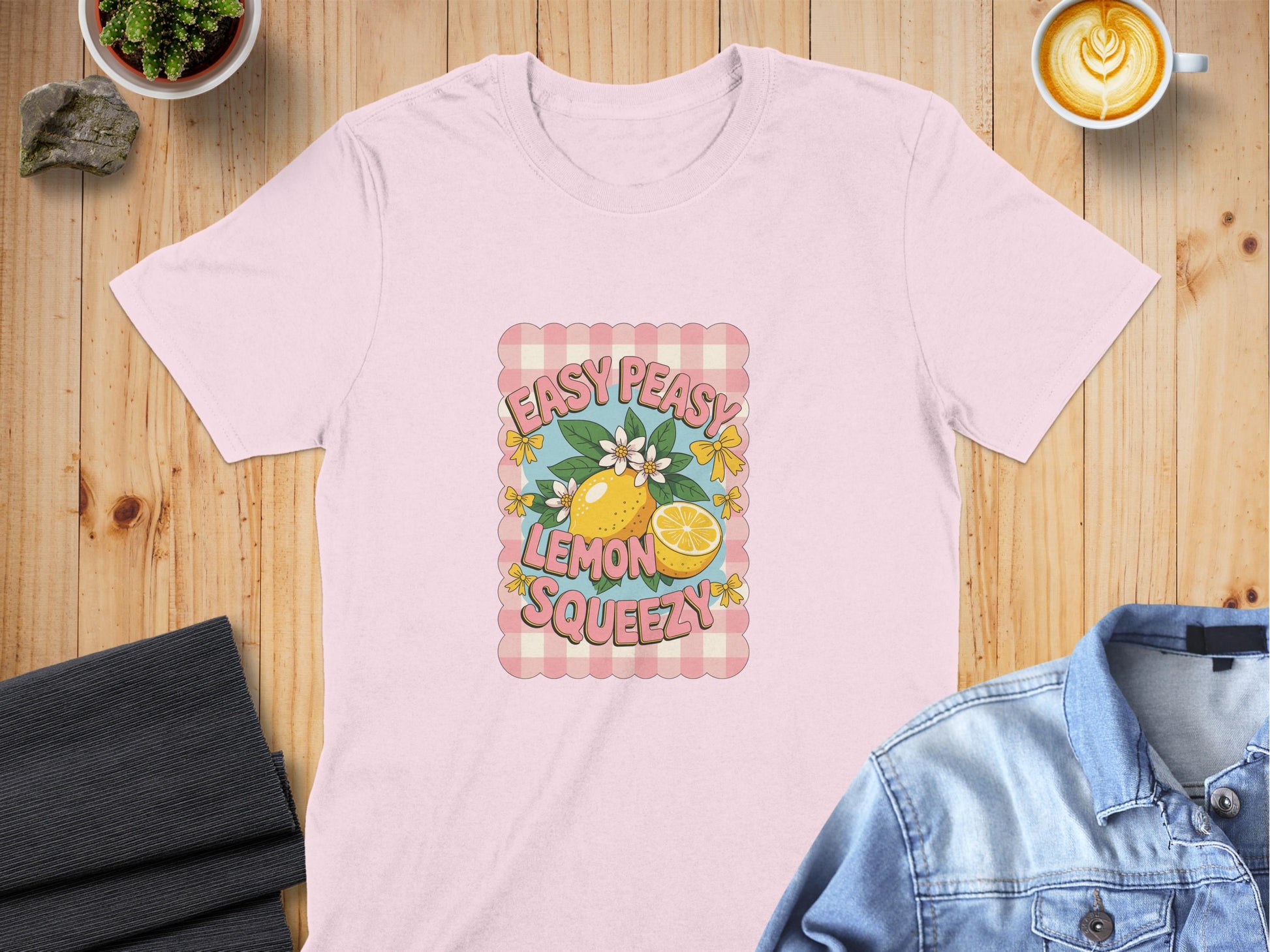 Easy Peasy Lemon Squeezy Graphic T-Shirt product