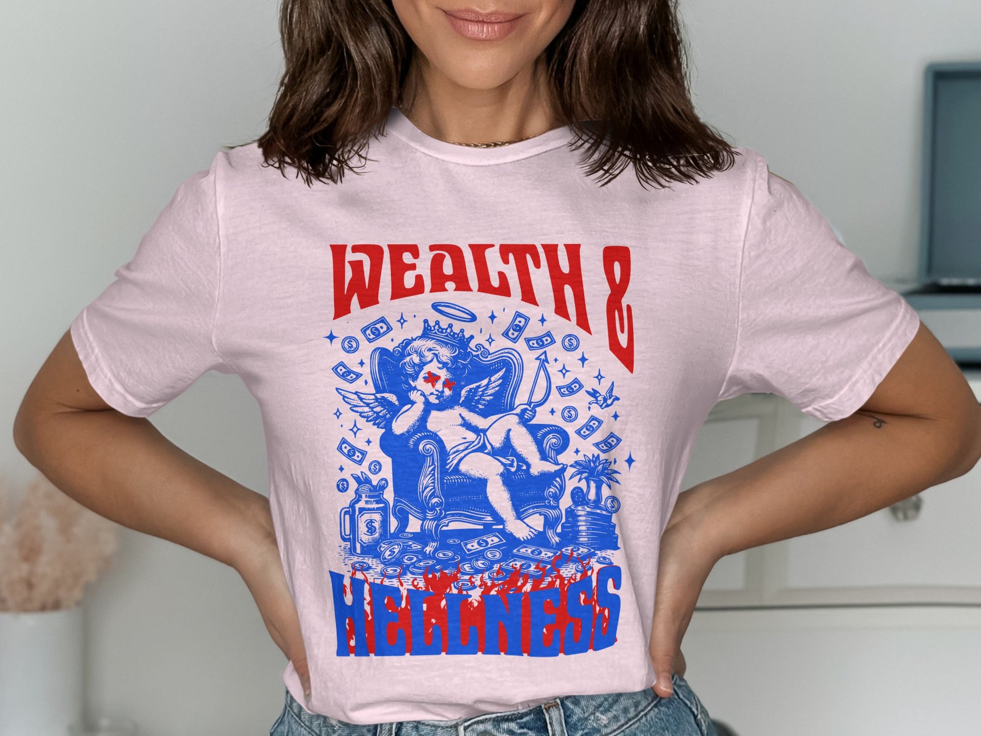 Wealth & Wellness Graphic Tee product